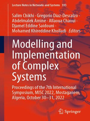 cover image of Modelling and Implementation of Complex Systems